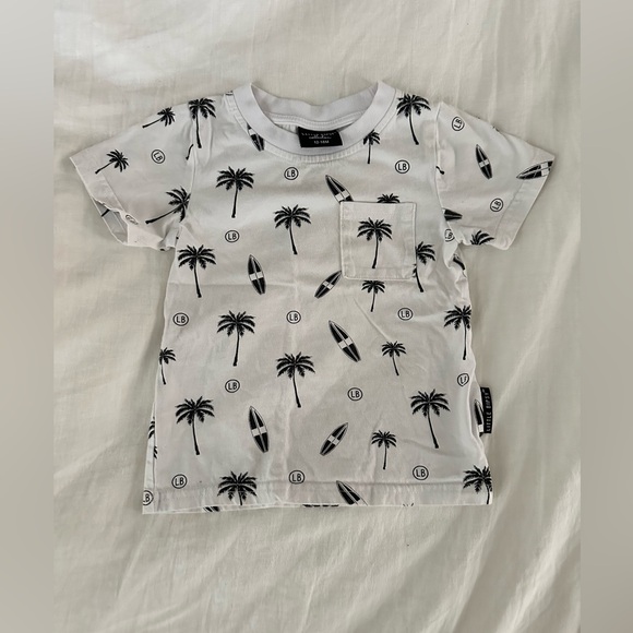 Little Bipsy Other - Little Bipsy Surf Tee - Pocket, Short Sleeve, Graphic, Baby